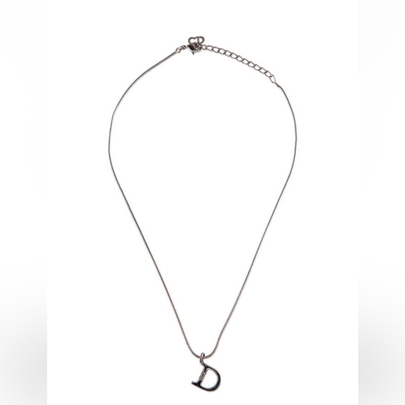 Dior Jewelry - Christian Dior D Pendant Necklace (silver)